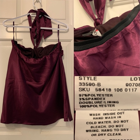 New Le Chateau halter top - Picture 2 of 3